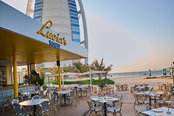 Seafront Dining Experience at Lucia&#039;s Mare, Jumeirah Beach Hotel