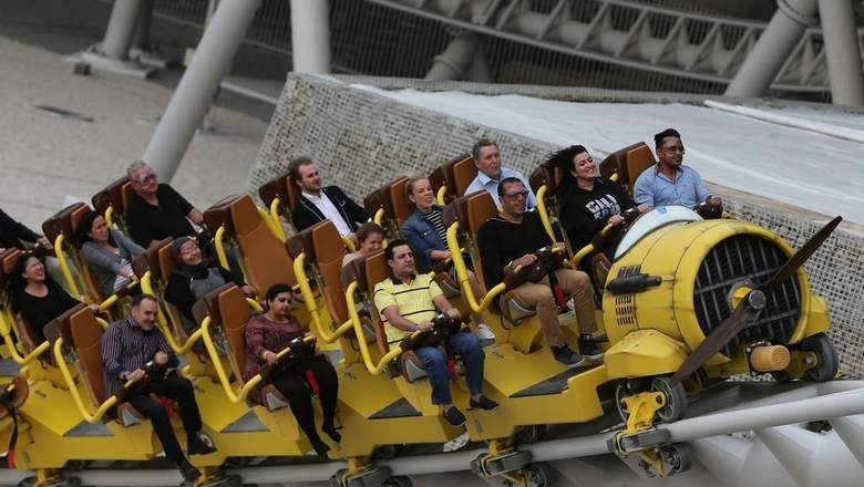 24 человека застряли на горках Ferrari World