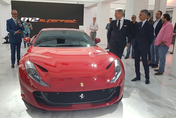 Ferrari 812 Superfast arrives in the UAE