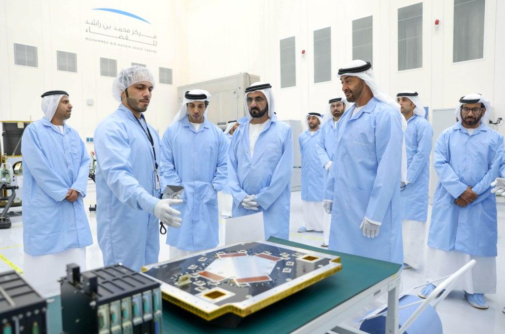 Mohammed bin Rashid, Abu Dhabi Crown Prince launch National Space Program