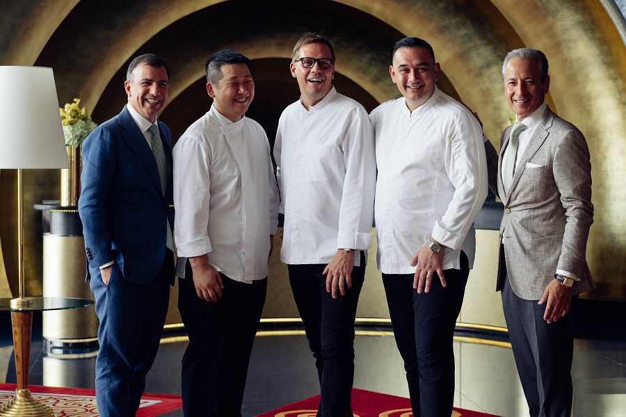 Three celebrity chefs join the iconic Burj Al Arab Jumeirah 