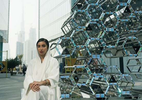 Swarovski marks debut at Dubai Design Week with stunning Kaleidoscopic installation by  Emirati Designer!
