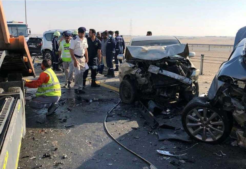 Heavy fog that caused 44-car pile-up in Abu Dhabi 