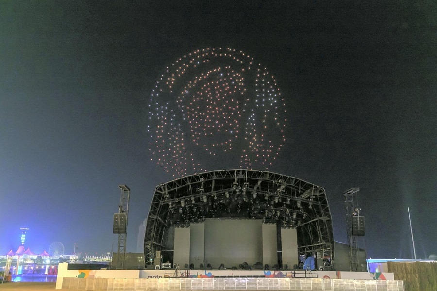 500 drones to light up Abu Dhabi skyline in celebration of the Year of Zayed 