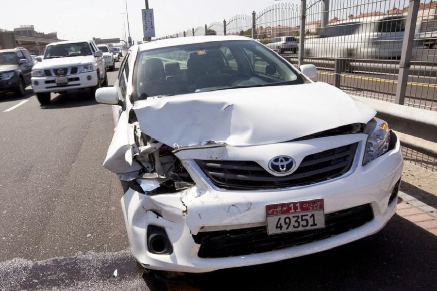 Fine of Dh500 in Abu Dhabi if car blocks road after minor accident