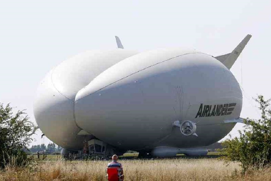 Крупнейшее в мире воздушное судно Airlander 10 получила повреждения при крушении (Видео)