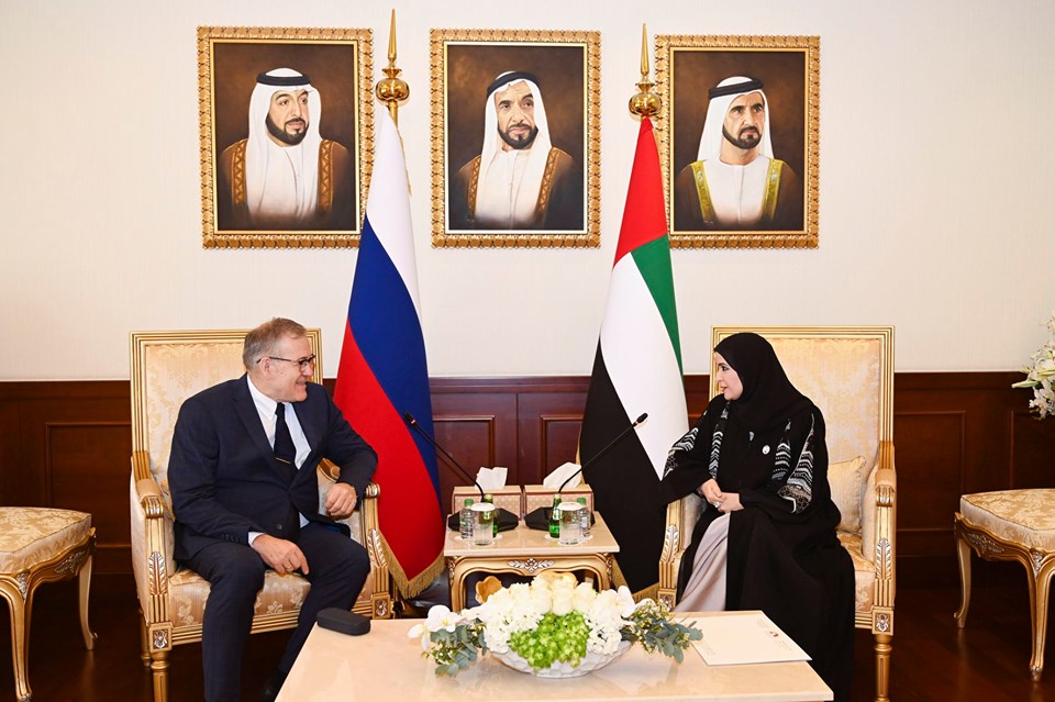 Amal Al Qubaisi invites Chairman of Russian State Duma to UAE