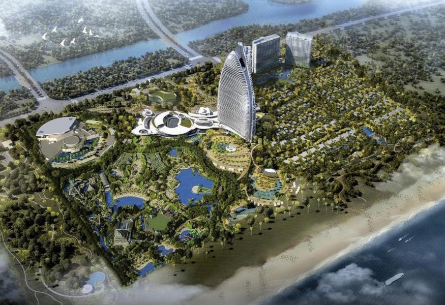 Курорт Atlantis Sanya открылся на острове Хайнань в Китае (Видео)