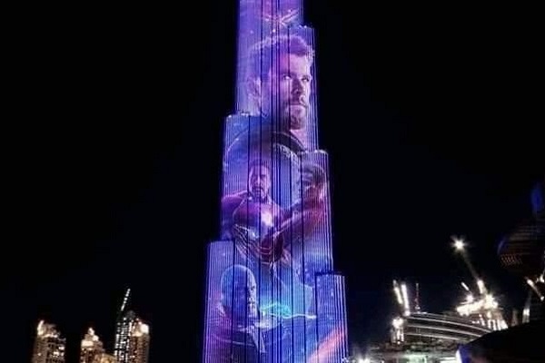 Marvel at the Burj Khalifa: world&#039;s tallest building lights up with the Avengers 