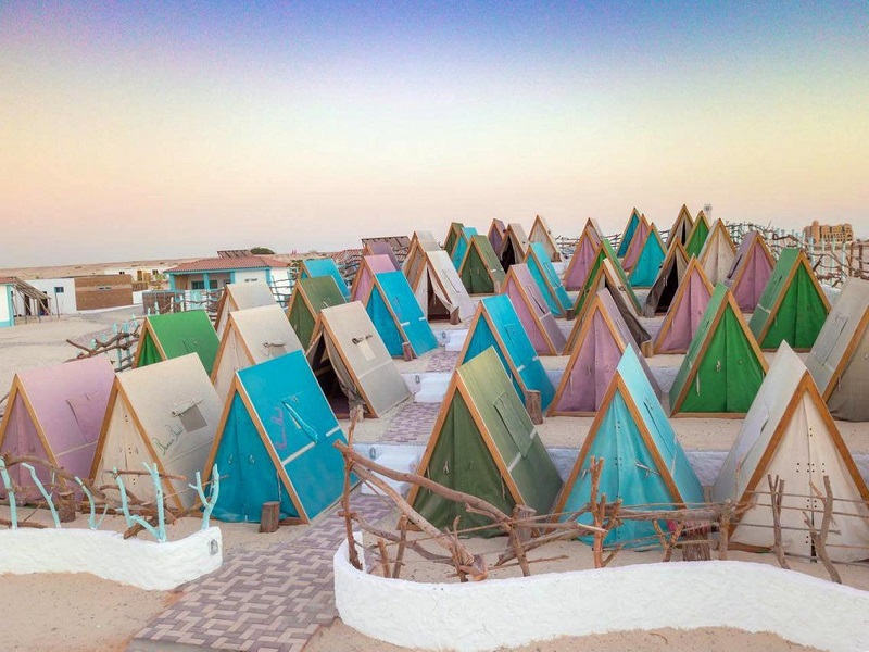 New rustic camping spot on Dubai&#039;s Jebel Ali beach 