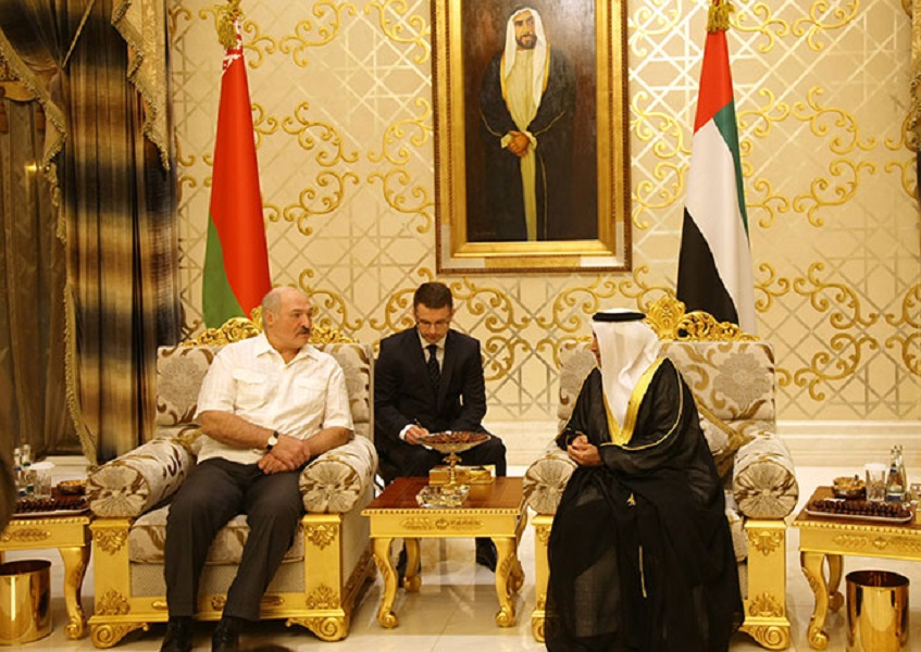 Belarus president in UAE on working visit