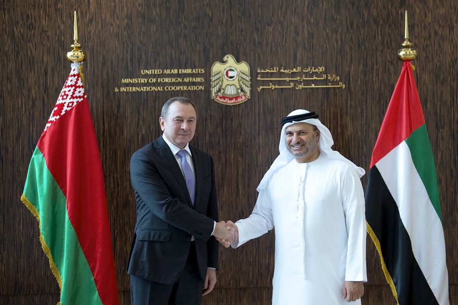 Minister of Foreign Affairs of the Republic of Belarus Vladimir Makei paid visit to the UAE