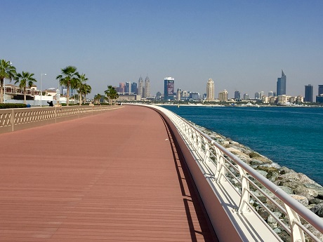 Променад Palm Jumeirah Boardwalk