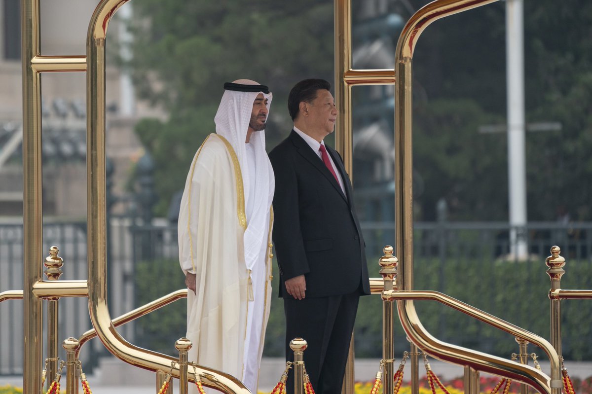 Продолжается государственный визит шейха Мухаммеда Бин Заида в Китай