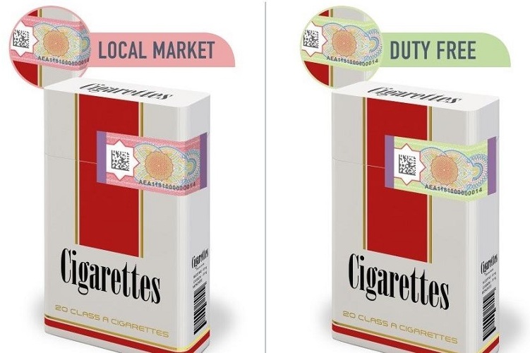 UAE cigarettes without these new markings are fake or illegal
