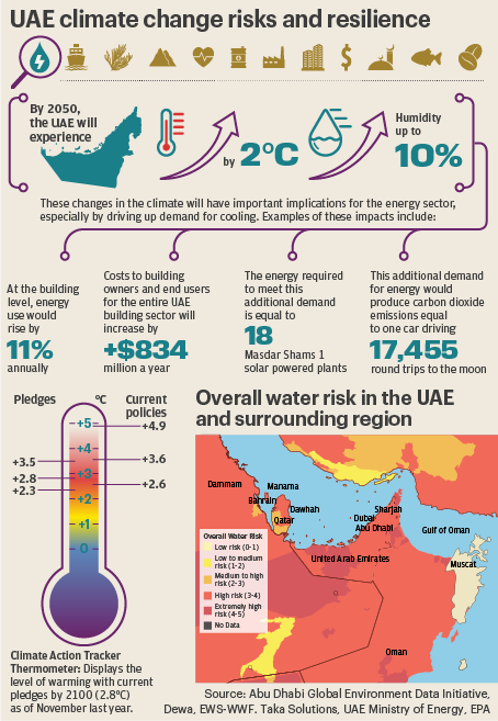 Эмиратам предсказывают смену климата