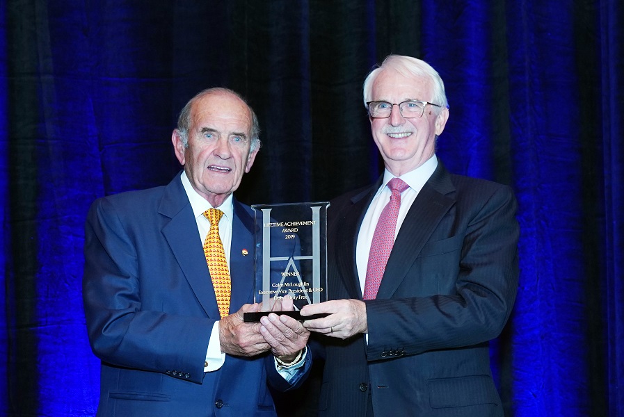 Colm McLoughlin Receives Lifetime Achievement Award 