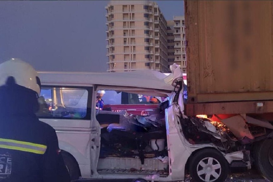 Eight killed and six seriously hurt in Dubai bus crash