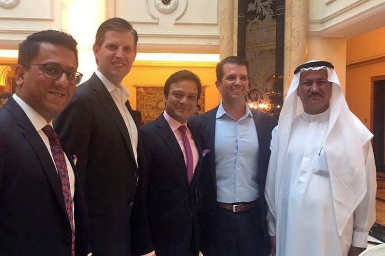 Trump sons attend Damac family wedding in Dubai