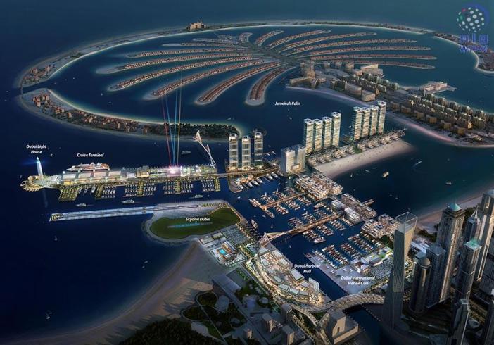 迪拜再建大型人工港口