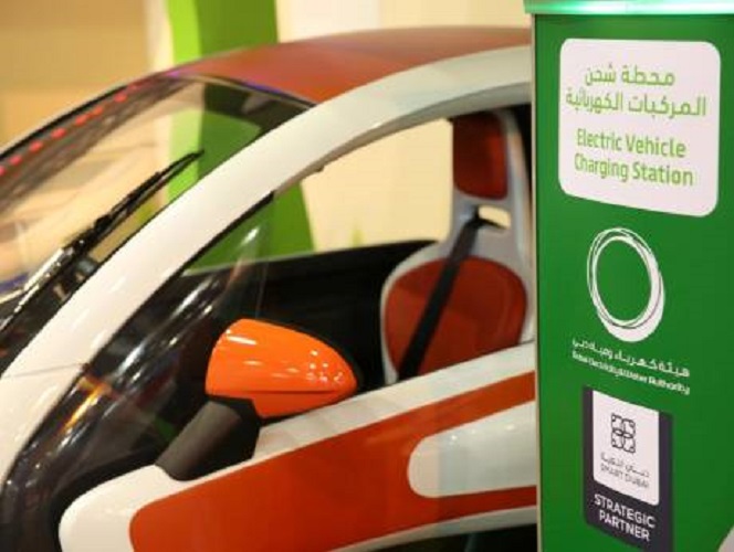 Free charging, free Salik tags for electric cars in Dubai