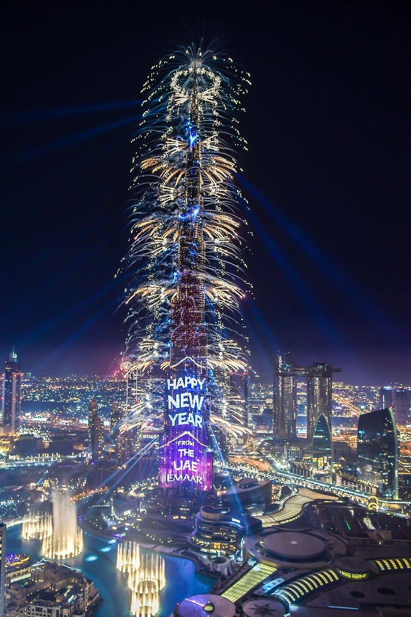迪拜2019年激动人心的新年夜庆祝活动