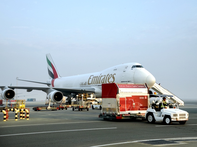 Emirates SkyCargo provides utmost comfort, safety and security to thoroughbreds arriving for the Dubai World Cup