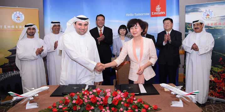 Emirates showcases its Chinese gateways to the travel industry