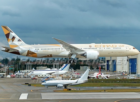 Etihad Airways запускает Boeing 787 Dreamliner в Йоханнесбург