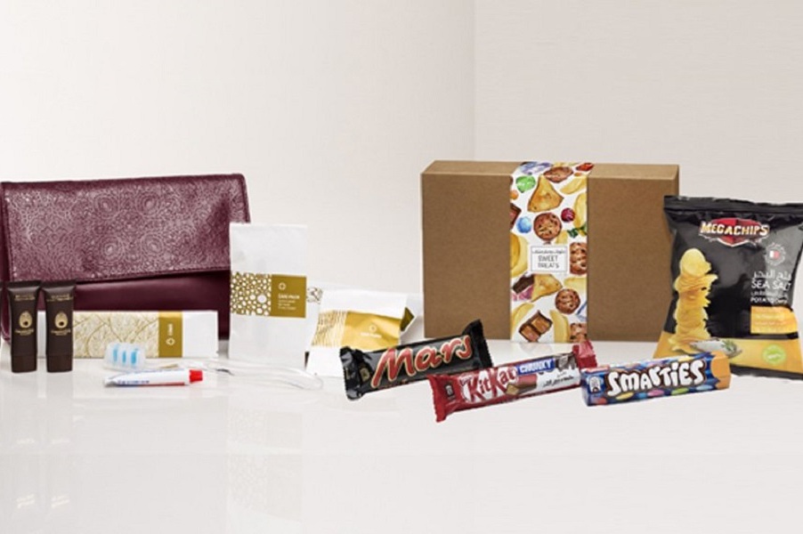 Etihad Airways introduces a range of comfort items and amenities for purchase on selected flights