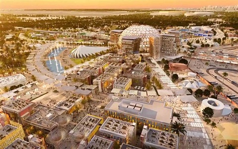 主会场Al Wasl穹顶安放完毕--见证2020迪拜世博会的巅峰时刻