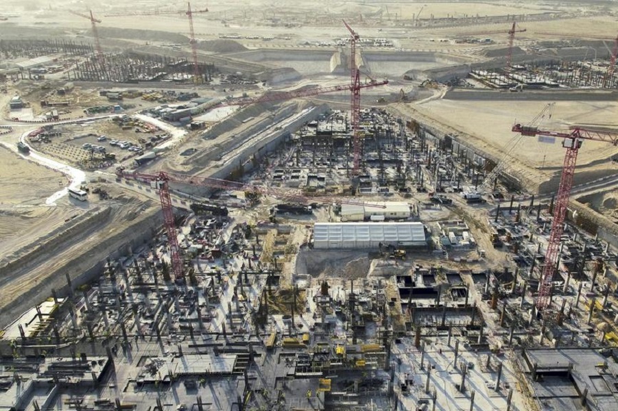 Dubai Expo 2020 pavilions begin to rise from the desert (Video)