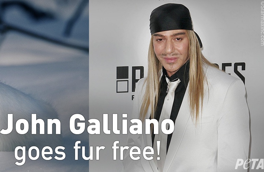 John Galliano ditches fur and becomes vegetarian