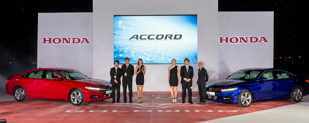 Honda launches its10th generation Accord