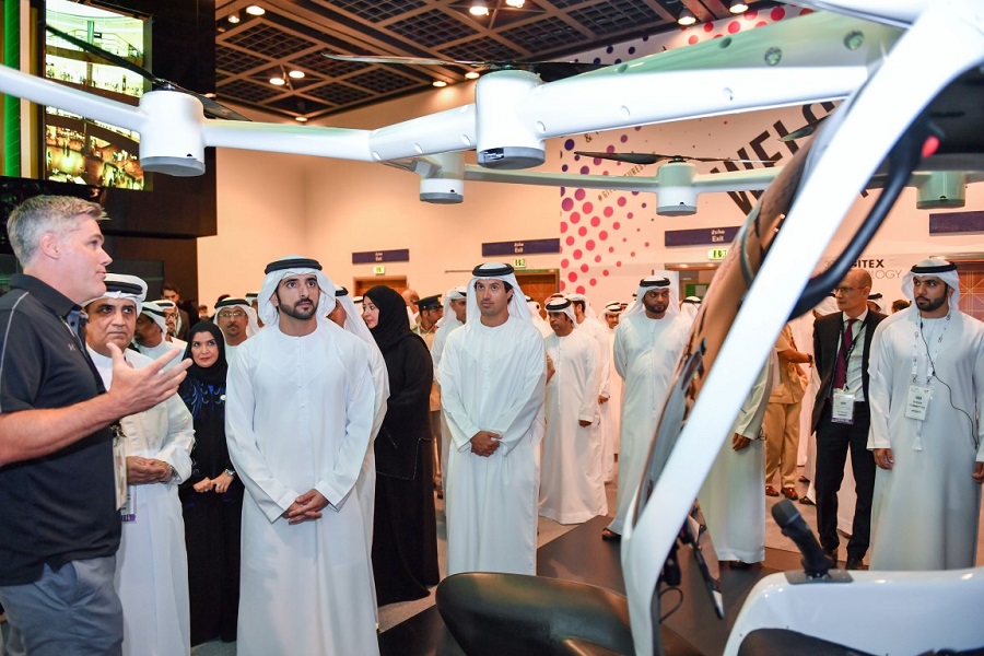 Hamdan bin Mohammed opens GITEX Technology Week 2019