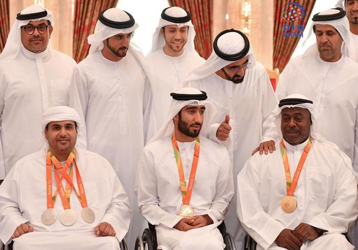 HH Sheikh Mohammed is all praise for the UAE National Paralympic team 