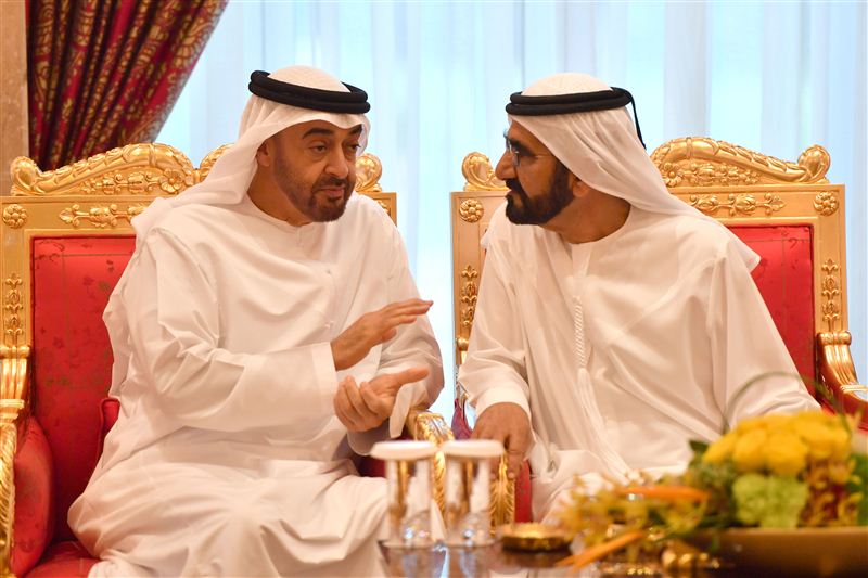 HH Sheikh Mohammed receives Abu Dhabi Crown Prince