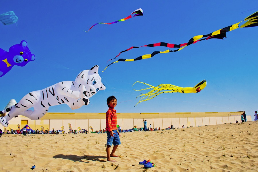 Kite Fiesta 2018 Hosted by Dubai Outlet Mall Takes Flight