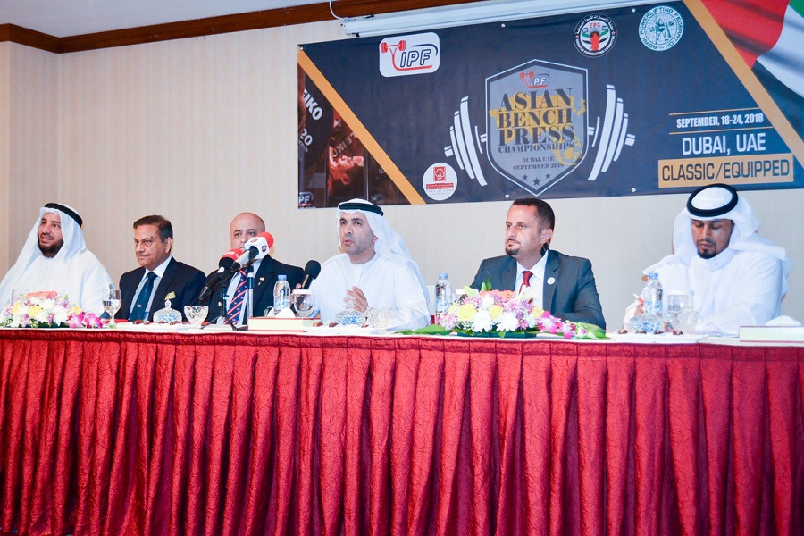 Al Bustan Centre &amp; Residence is the official hotel of 11th Asian Bench Press Championship 