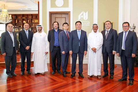 Встреча казахстанской делегации с председателем Al Habtoor Group