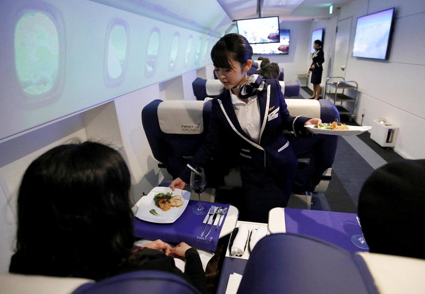 Japanese airline offers virtual reality holidays – with a first-class seat