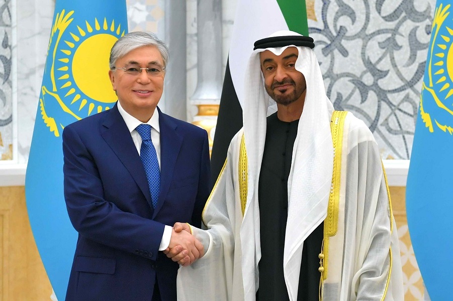 Kazakhstan President pays official visit to UAE