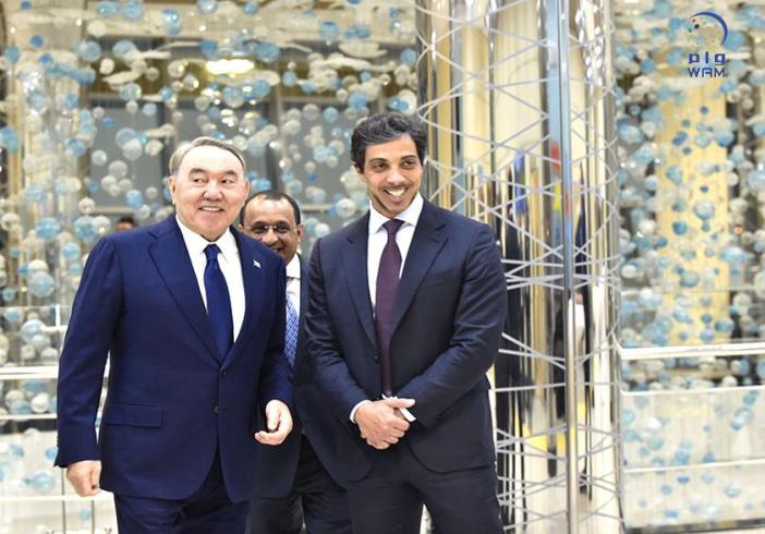 Kazakhstan President hosts banquet in honour of HH Mansour bin Zayed