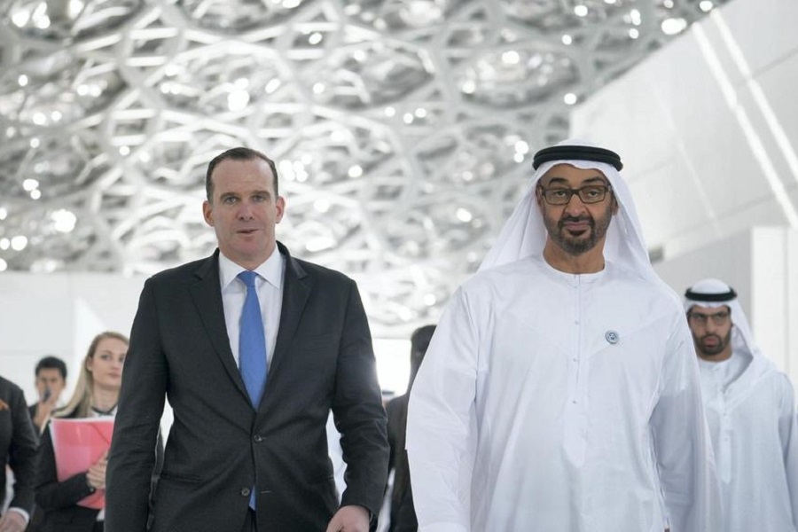 Sheikh Mohammed bin Zayed meets US envoy at Louvre Abu Dhabi