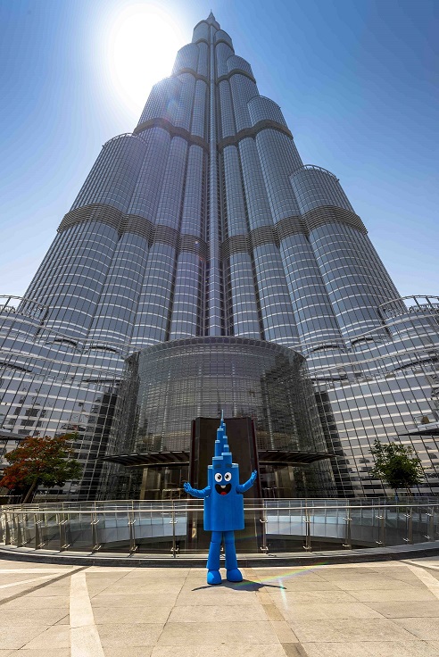 New mascot Mr. Burj all set to charm little ones at the World’s Tallest Building! 