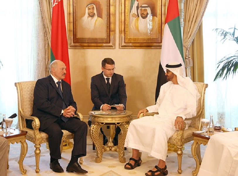 Sheikh Mohammad bin Zayed receives President of Belarus