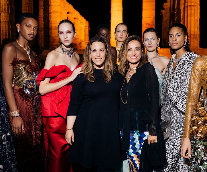 Bvlgari’s one-of-a-kind pieces featured in Mary Katrantzou’s Spring/Summer 2020 show