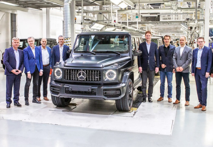 Mercedes-Benz kicks off production of new G-Class (Video)