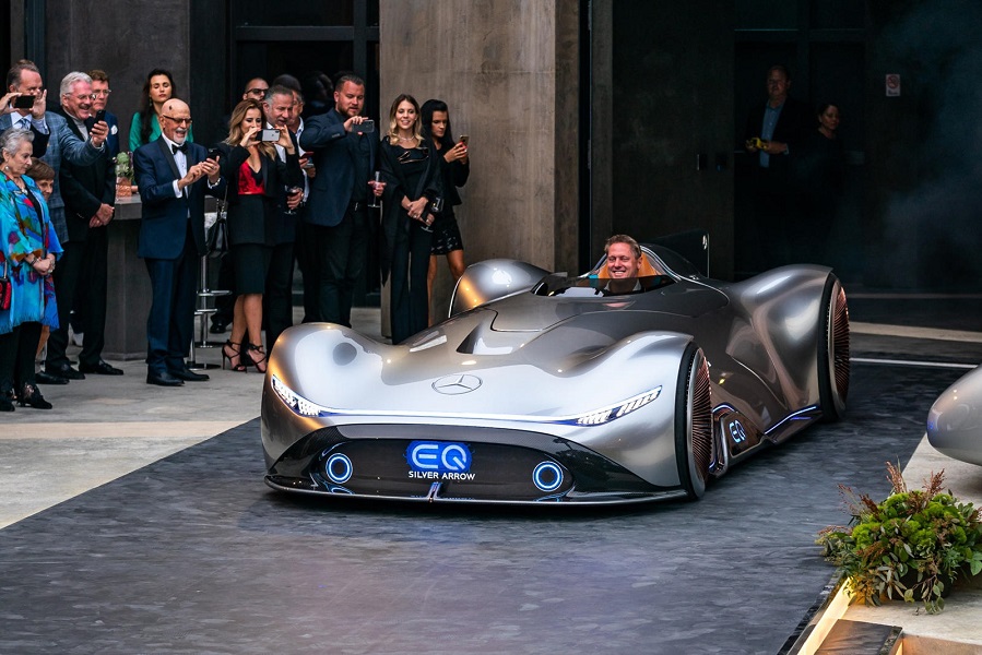 Mercedes Vision EQ Silver Arrow Is A Stunning 750-HP Electric Speedster (Video)