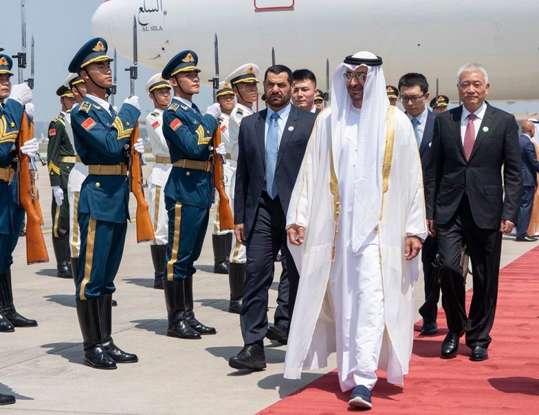 Sheikh Mohamed bin Zayed arrives in China for official visit